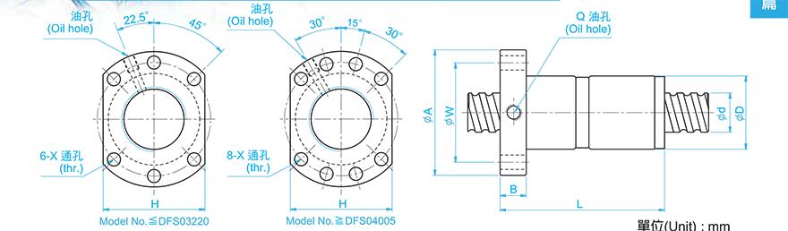 TBI DFS06316-3.8 tbi丝杆副安装图解