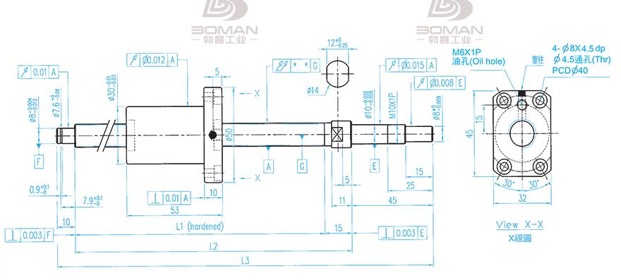 TBI XSVR01210B1DGC5-380-P1 tbi滚珠丝杆批发价格